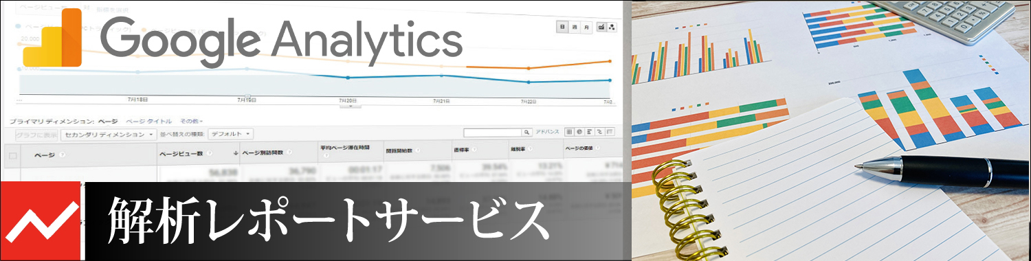 Google Analytics解析レポートサービス